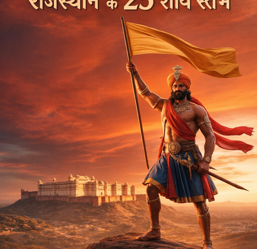 राजपूताना के वीर: राजस्थान के 25 शौर्य स्तंभ